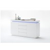 Meuble buffet design led 150 cm