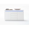 Meuble buffet design led 150 cm