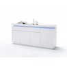 Meuble buffet design led 175 cm