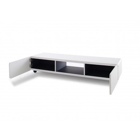 Meuble TV blanc pas cher