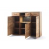 Buffet haut design bois massif