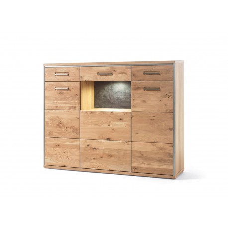 Buffet haut design bois massif