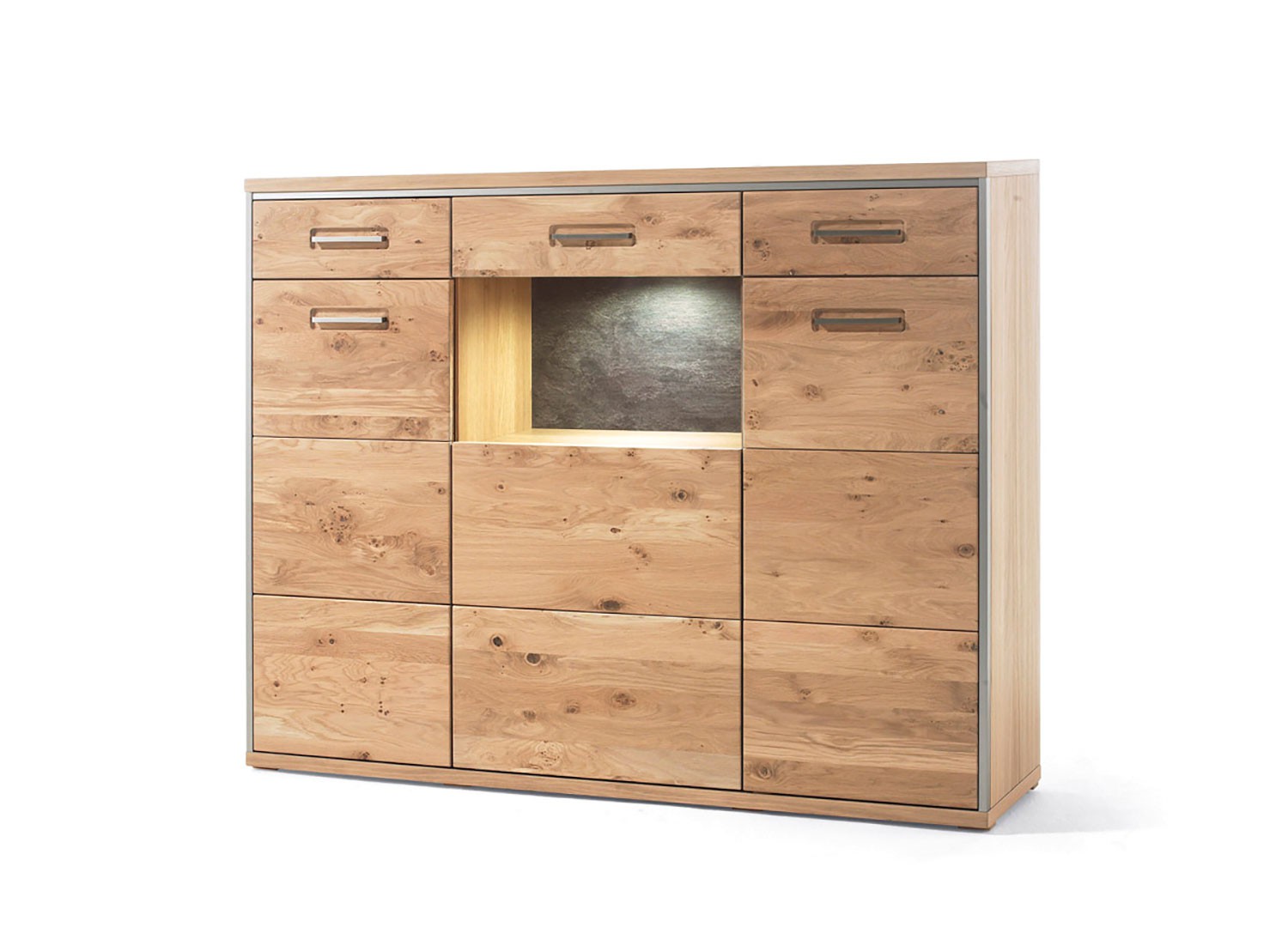 Buffet haut design bois massif