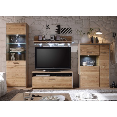 Meuble TV design bois massif