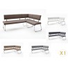 Banc d'angle de cuisine moderne