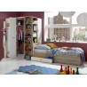 Chambre enfant avec armoire d'angle