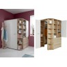 Chambre enfant avec armoire d'angle