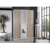 Armoire 3 portes pas cher 135 cm