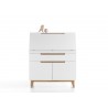 Bureau secrétaire blanc scandinave