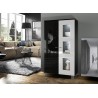 Vitrine rangement basse 2 portes