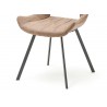 Chaises modernes de salle à manger en tissu