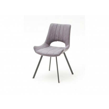 Chaises modernes de salle à manger en tissu