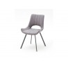 Chaises modernes de salle à manger en tissu