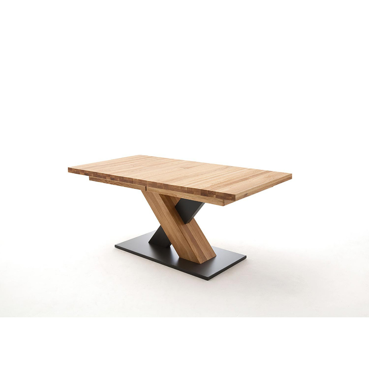 Table à manger bois massif rectangulaire 140 cm extensible à 220 cm