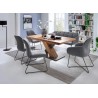 Table repas bois massif rectangulaire 180 cm extensible à 270 cm