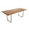 Table en bois massif sesham 180 cm