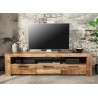 Meuble tv bois massif moderne 170 cm