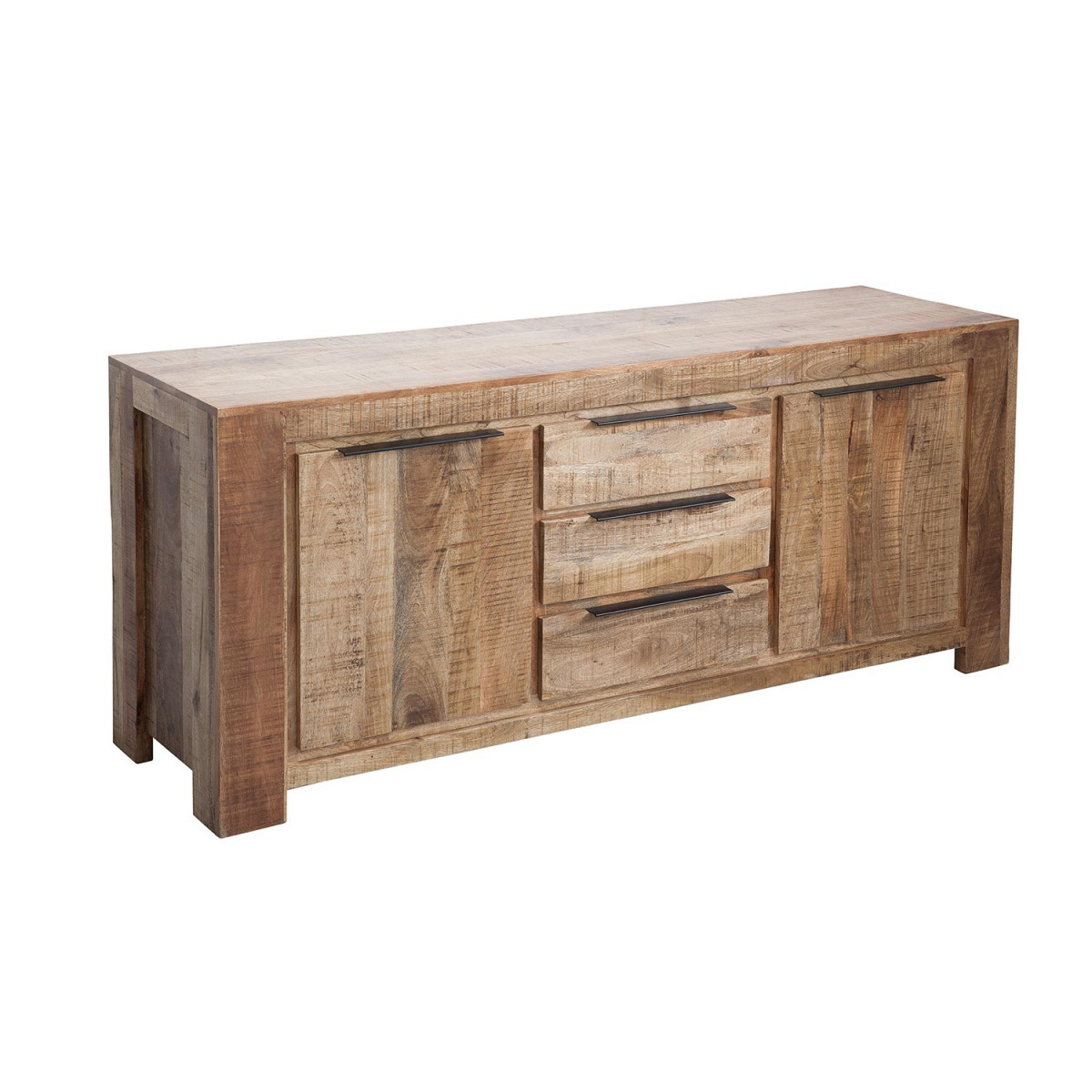 Buffet bois massif moderne 174 cm