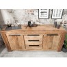 Buffet bois massif moderne 174 cm