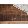 Table console design bois massif 115 cm