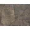 Table basse rectangulaire plateau bois massif teinté gris 120 cm