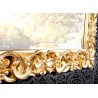 Grand miroir finition or antique de style baroque 180 cm