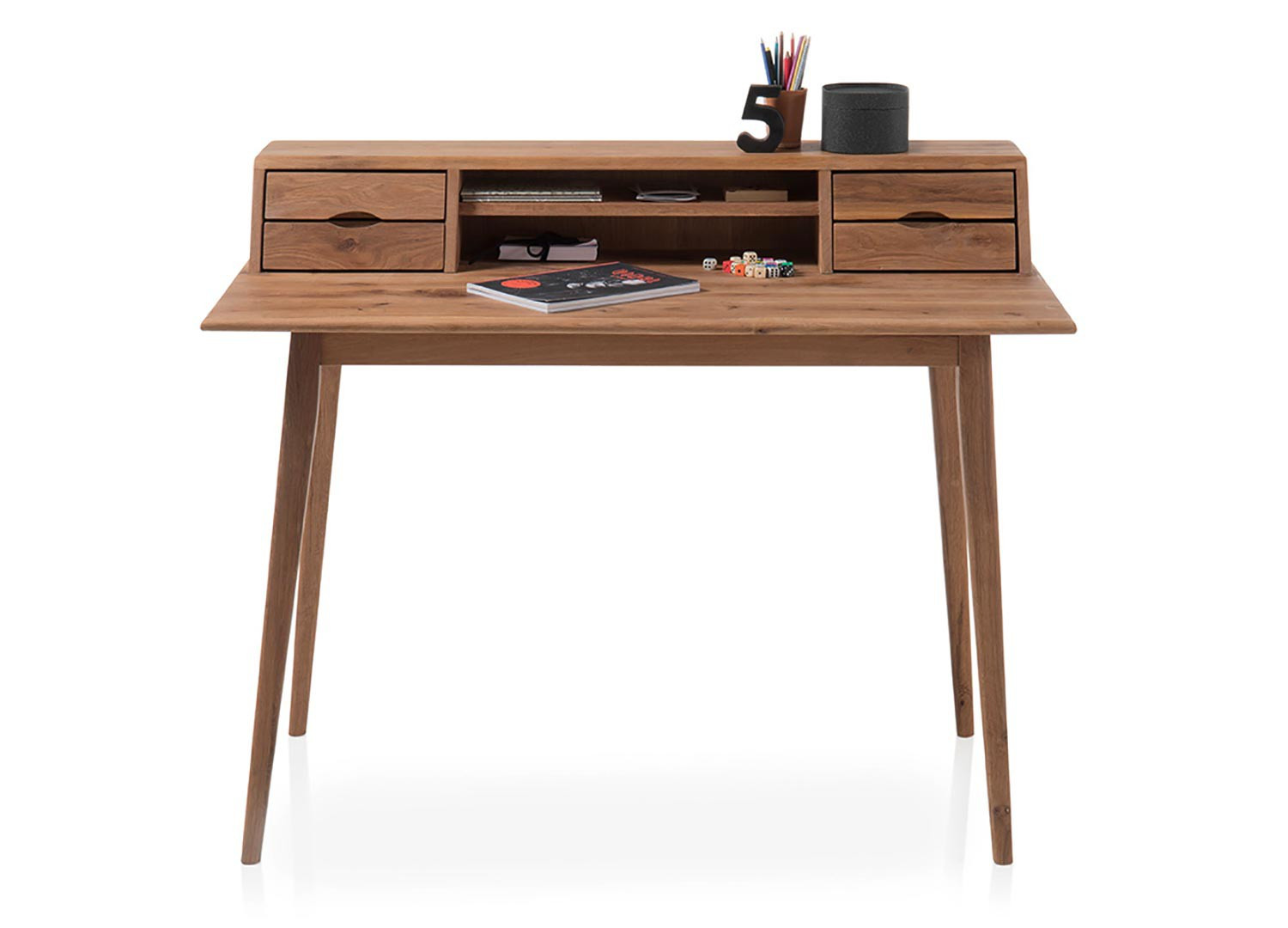 Bureau secrétaire en bois - Brin d'Ouest