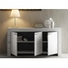 Buffet design bois chêne blanchi 3 portes