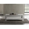 Table basse rectangulaire chêne blanc 140 cm