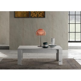 Table basse rectangulaire chêne blanc 122 cm