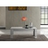 Table basse rectangulaire chêne blanc 122 cm