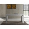 Table à manger en bois chêne blanchi 1m60