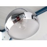 Suspension luminaire design boule chromé