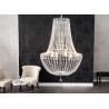 Lustre cristal moderne 110 cm