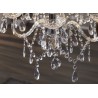 Lustre luminaire baroque cristal