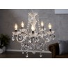 Lustre luminaire baroque cristal