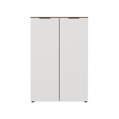 Armoire de classement pour bureau noyer et cachemire