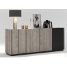 Meuble buffet 4 portes 2m20