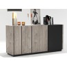 Meuble buffet 3 portes 1m80