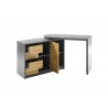 Bureau moderne avec rangement et plateau pivotant