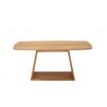 Table basse rectangulaire bois chêne sauvage
