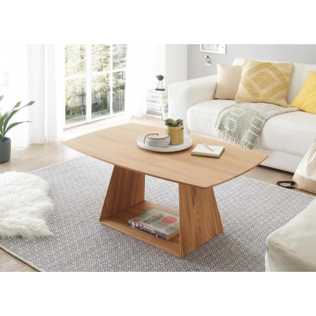 Table basse rectangulaire bois chêne sauvage