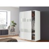 Armoire 2 portes coulissantes 135 cm