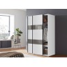 Armoire 2 portes coulissantes 135 cm