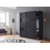 Armoire 2 portes coulissantes 180 cm