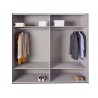 Armoire 2 portes coulissantes 225 cm