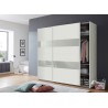 Armoire 2 portes coulissantes 225 cm