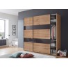 Armoire 2 portes coulissantes 225 cm