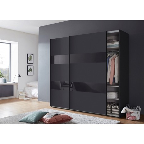 Armoire 2 portes coulissantes 225 cm