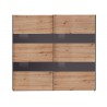 Armoire 2 portes coulissantes 225 cm
